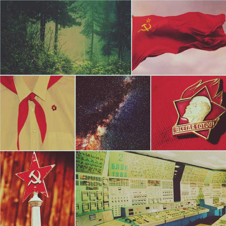 Эстетика СССР кантрихуманс