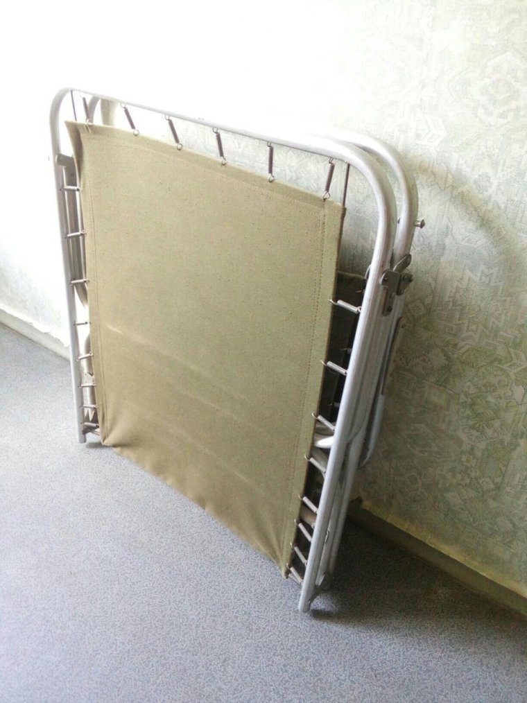 Раскладушка Советская алюминиевая