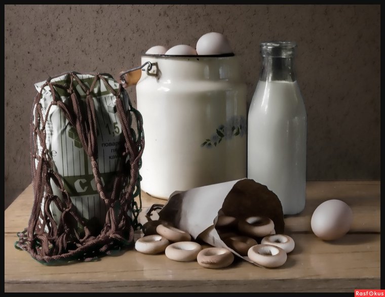 Молочный натюрморт