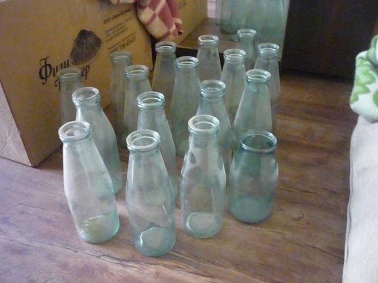 Кефир СССР бутылка