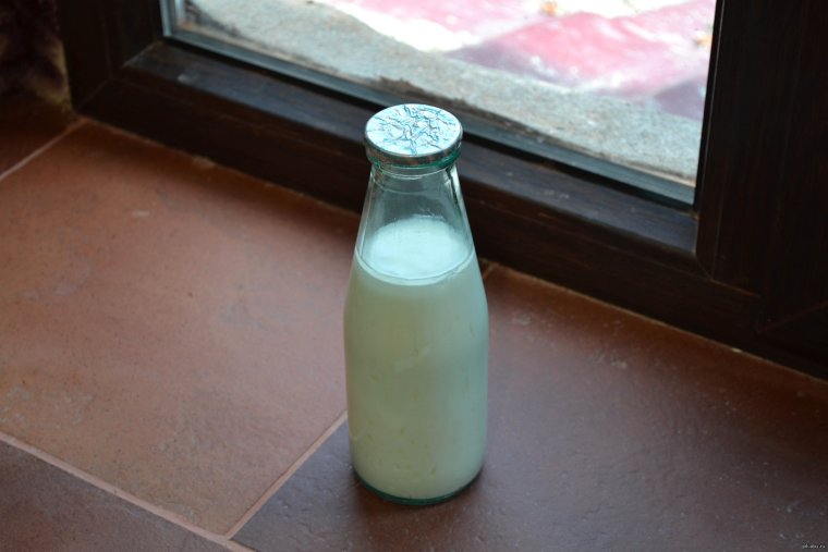 Советская бутылка кефира