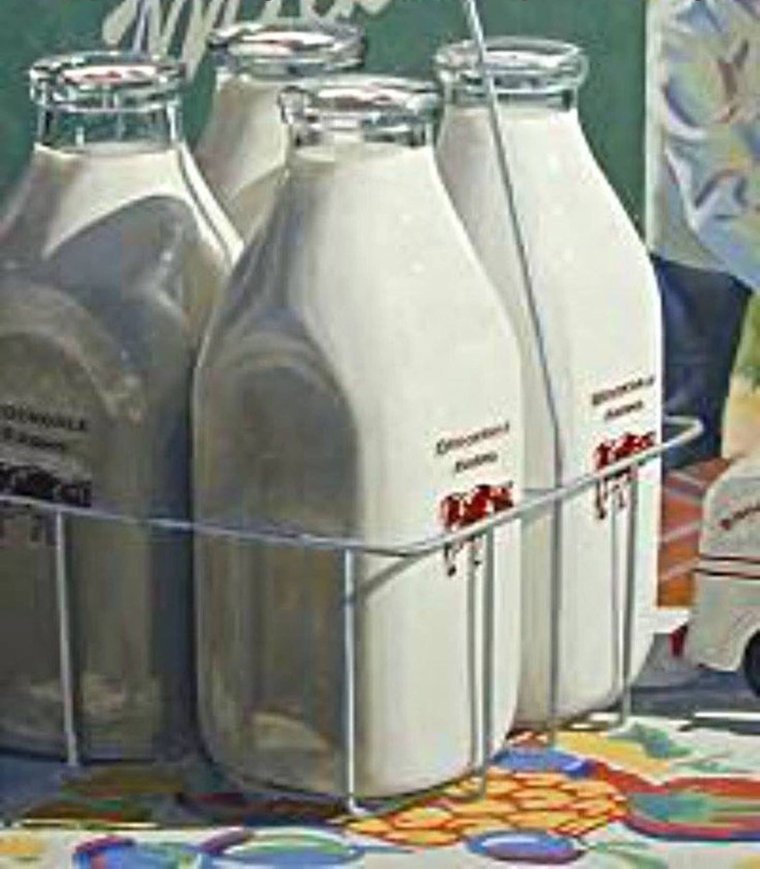 Молочная продукция в стеклянной Таре