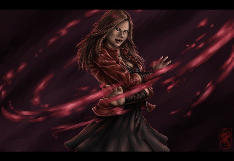 Алая ведьма зомби