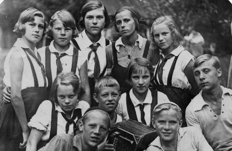 Пионерские лагеря в СССР 1930е годы