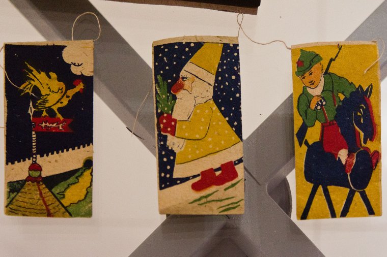 Советские бумажные гирлянды новогодние