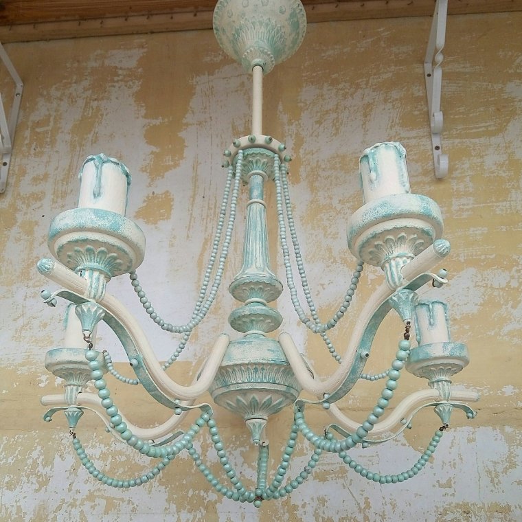 Перекраска Советской люстры