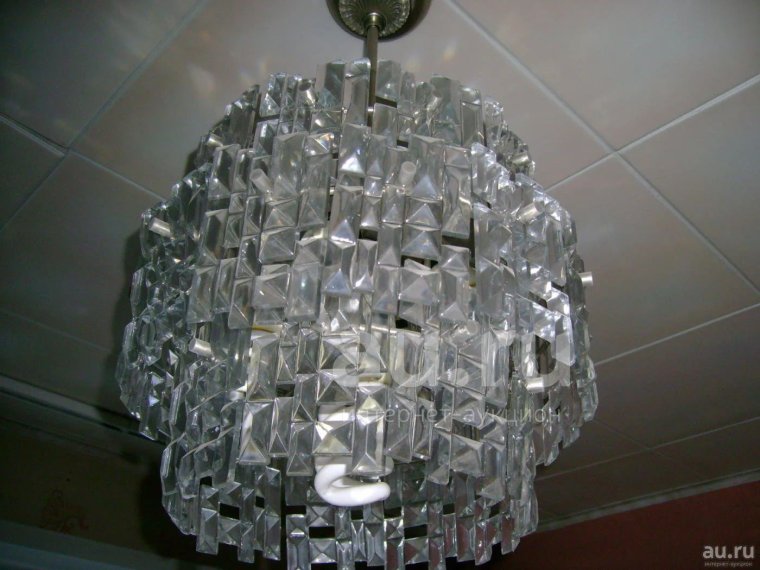 Советская люстра Искра 19
