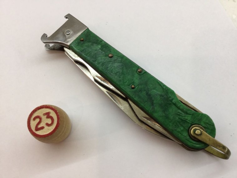 Нож СССР Заря Давыдково золотой ключик