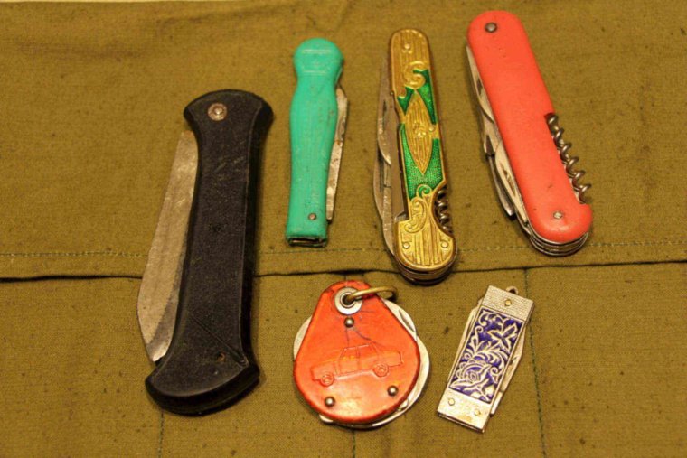 Нож складной однопредметный Ворсма СССР