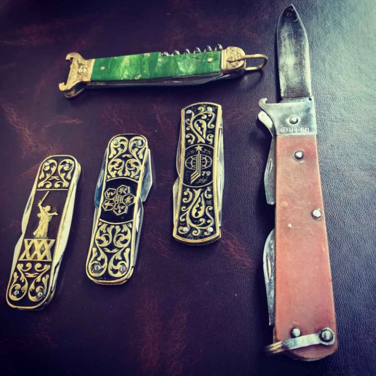 Перочинный нож СССР редкие