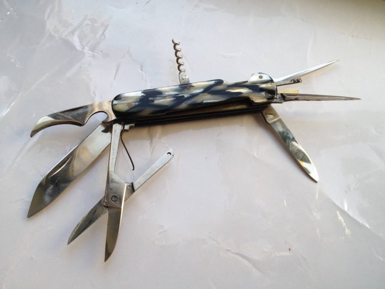 Нож подарочный СССР пистолет