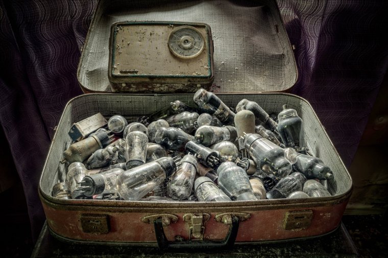 Чемодан старый 1920 годов