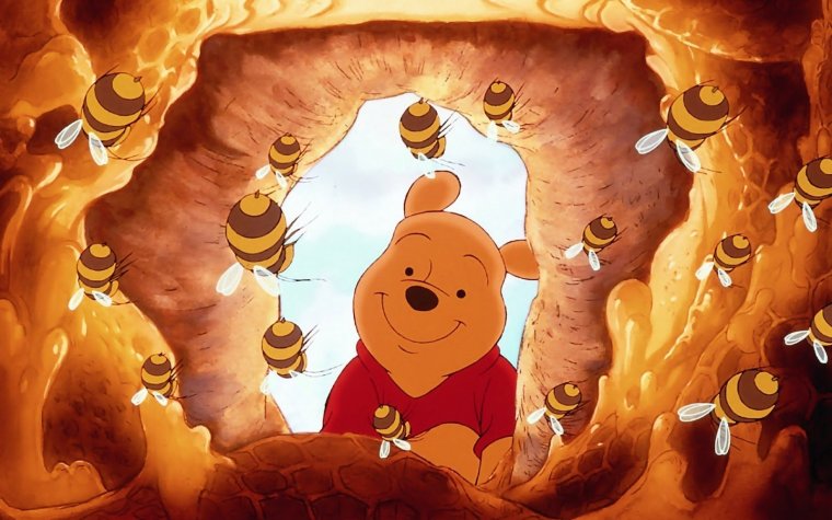 Винни пух Дисней кадры