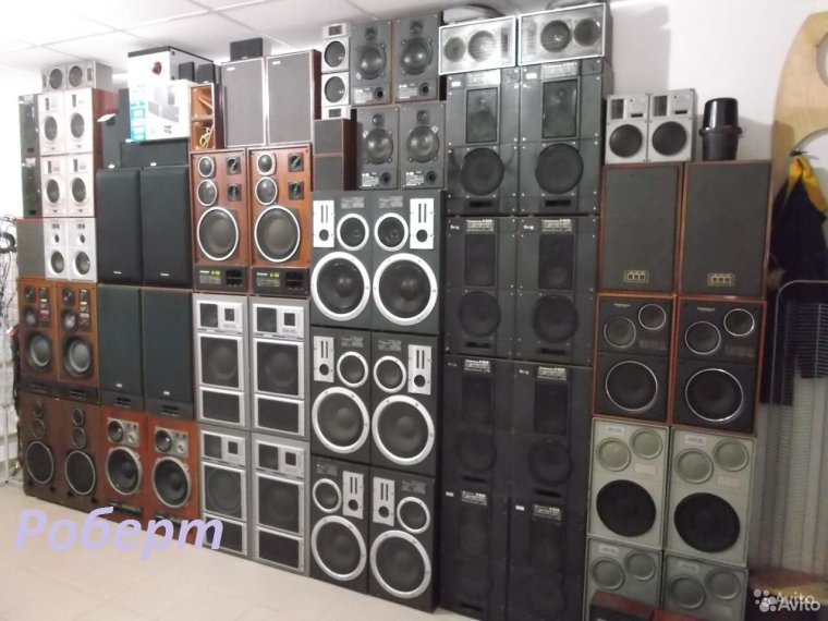 Советские колонки с усилителем