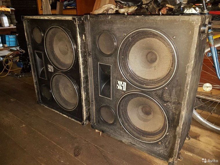 АС колонки СССР акустика 100 эстрадная