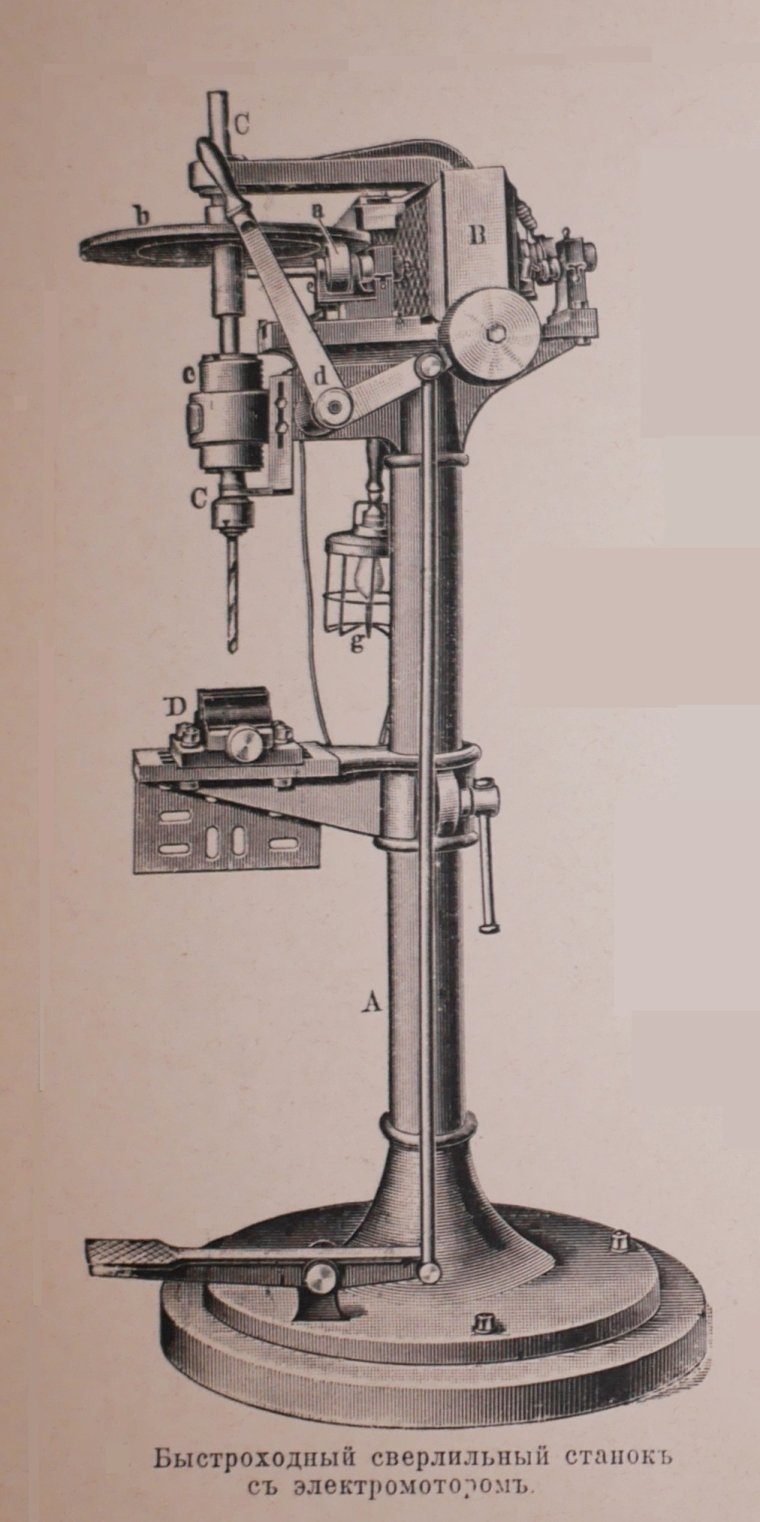 Сверлильный станок 19 века SM 46