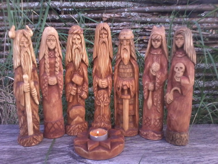 Резьба по дереву идолы славян