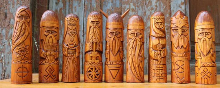 Чуры кумиры славянских богов