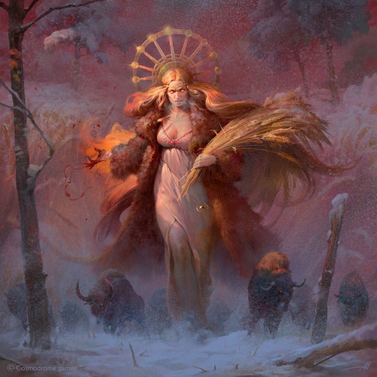 Славянская мифология Берегиня Лада