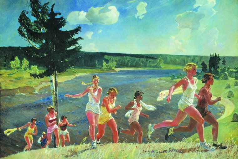 Александр Дейнека Раздолье 1944