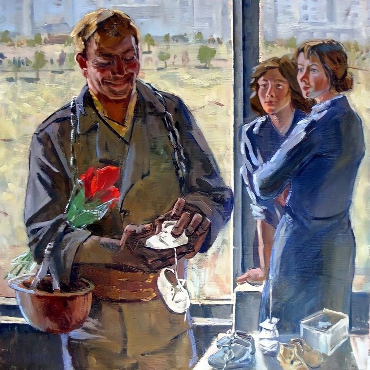 Советский художник Елена Тимонина