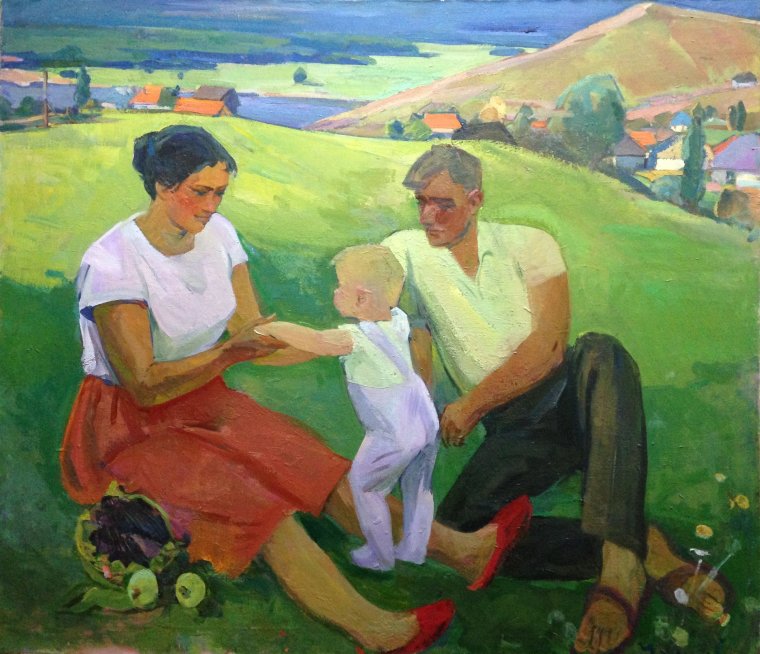 Семья в Советской живописи
