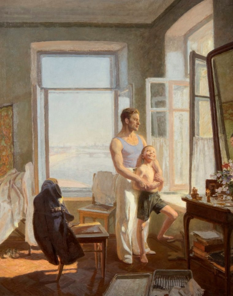 «Возвращение » (светлое утро) 1948 Лидия фёдоровна Фролова-Багреева