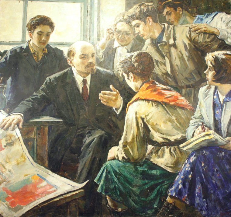 Хитриков, "Ленин и молодежь"