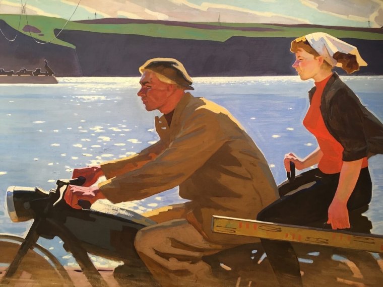 Советская живопись Виктор Попков