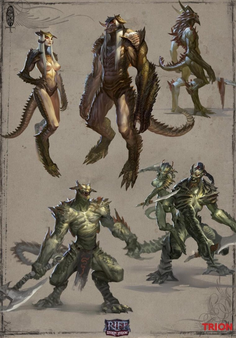 Оверлорд ящеролюди