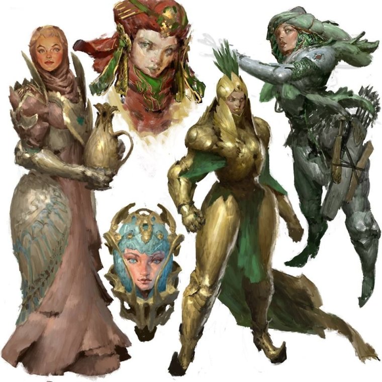 Расы фэнтези и реальность