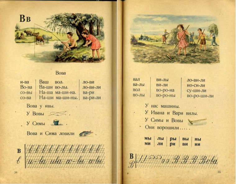 Букварь 1 класс 1981