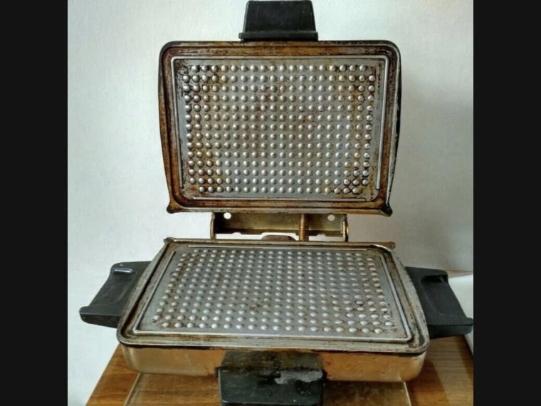 Советская вафельница Коканд