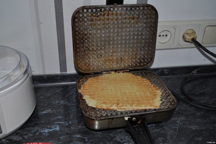 Вафельница советских времен