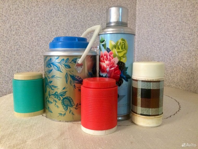 Термос банка СССР