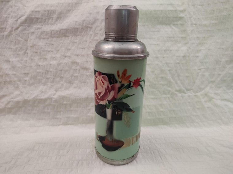 Китайский термос со стеклянной колбой времён СССР