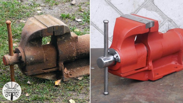 Отреставрированные тиски