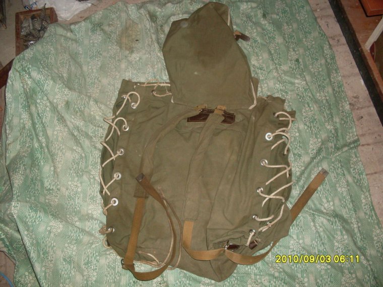 Рюкзак брезентовый армейский СССР