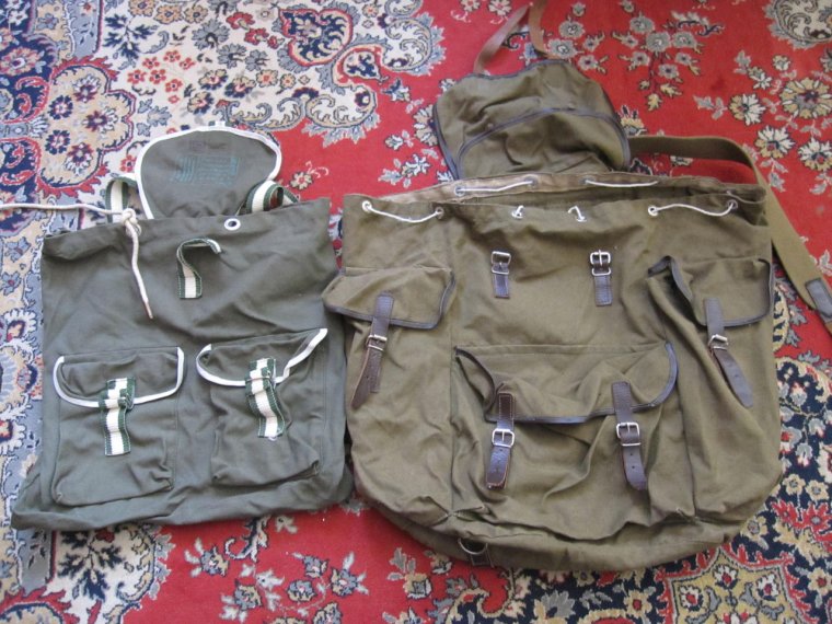Советский брезентовый рюкзак