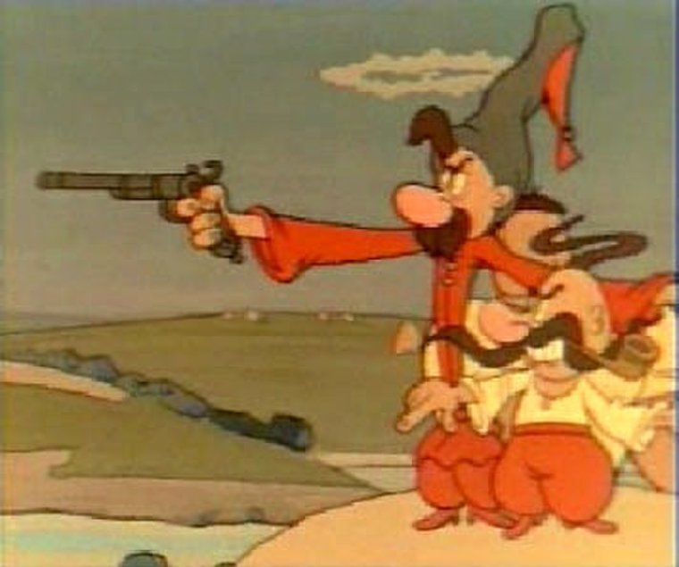 Казаки мультфильм пушка