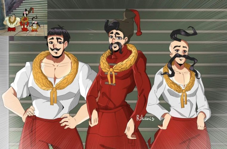 Три богатыря Джоджо