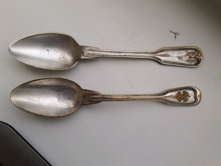 Ложка Фраже клеймо