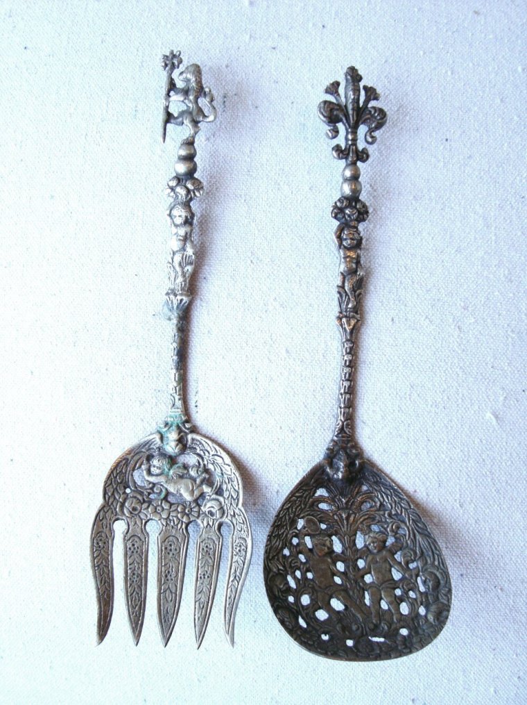 Царские серебряные ложки 19 века