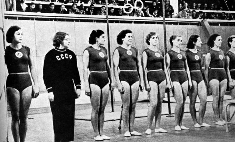 Олимпиада Хельсинки 1952 гимнастика