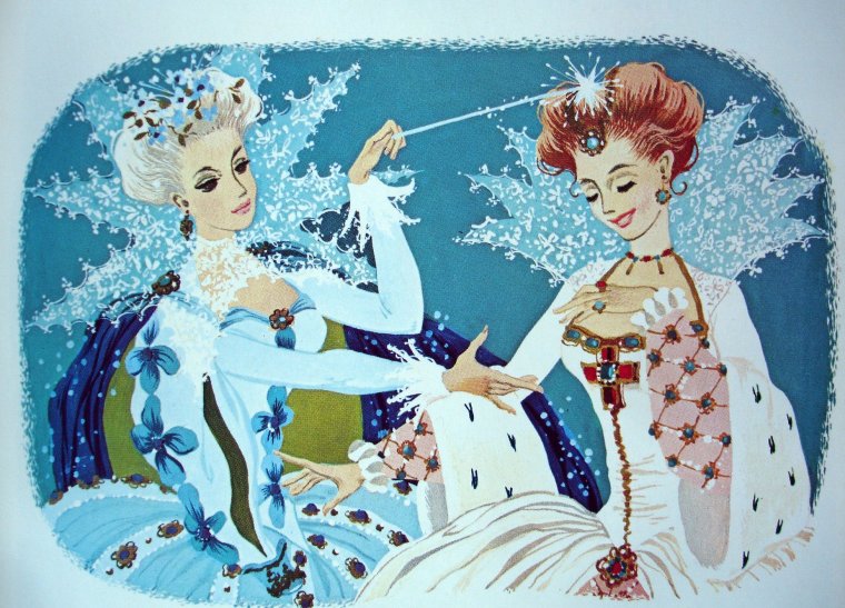 Катрин Барнс Золушка иллюстрации