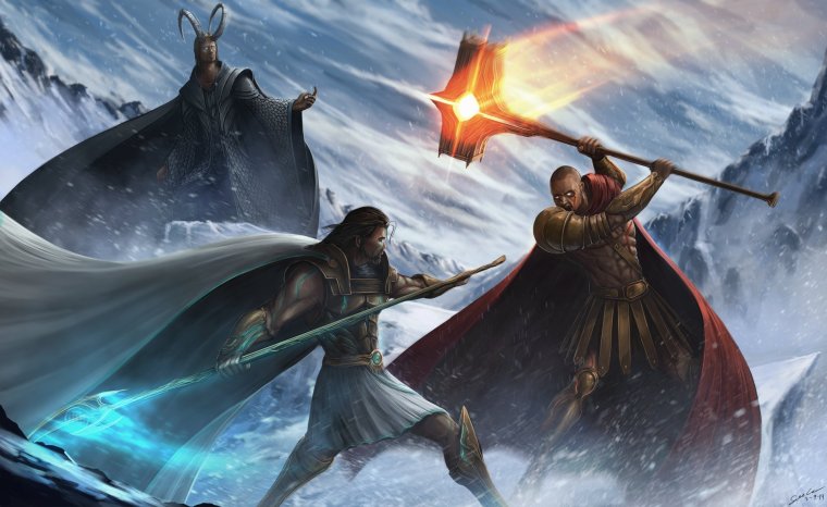 Сражение фэнтези