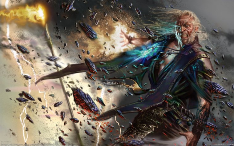 Сражение магов арт