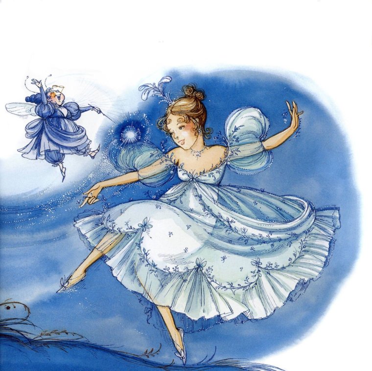 Хилари Найт иллюстратор Золушка