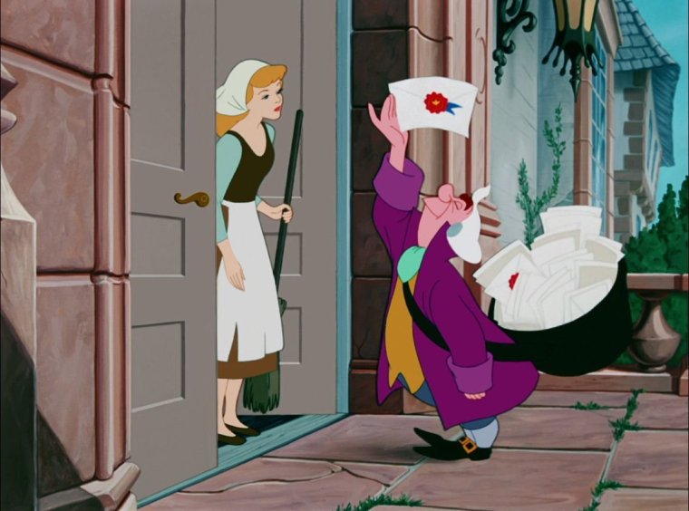 Золушка Дисней мультфильм 1950