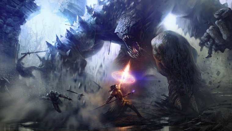 Гигантские монстры фэнтези